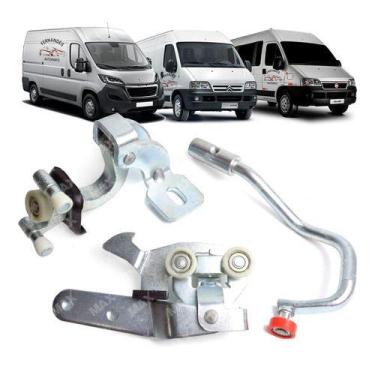 Imagem de Kit Carrinho Guia Porta Lateral Correr Ducato Jumper Boxer - Max