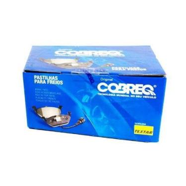 Imagem de Pastilha De Freio C4 Dianteira Cobreq N1186 Sem Alarme Sistema Teves J