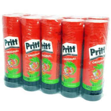 Imagem de Cola Bastão Pritt Original 40g - 10 Unidades - HENKEL
