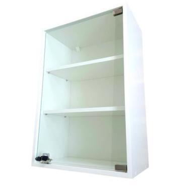 Imagem de Vitrine Suspensa Expositor Fechadura Porta Vidro Temperado - Sr Fabric