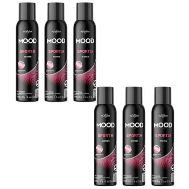 Imagem de Kit 6 Desodorante Sport Women Mood Care 150Ml - My Health - My Healty