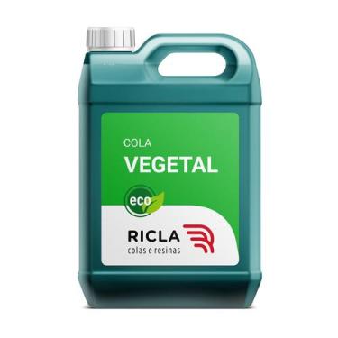 Imagem de Cola Vegetal Para Caixas - Papelão - Artesanatos - 5KG (RICLACOL 2020 