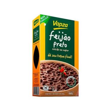 Imagem de Feijão Preto Cozido no Vapor Vapza 500g