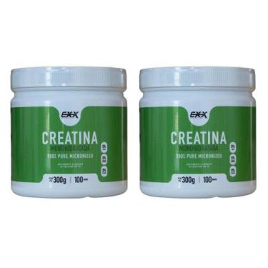 Imagem de Kit 2x Creatina 300g Monohidratada Micronizada 100% Pura - exx nutriti