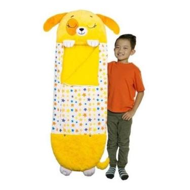 Imagem de Saco De Dormir Infantil Cobertor Criança Pelucia 135x52 Mant - I Love 