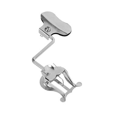 Imagem de Suporte para Partituras de Lira de Trombone, Braçadeira de Marcha de Trompete No Clipe de Partituras de Lira, Pasta Portátil Pequena de Ferro Prateado para Músicos de Trombone