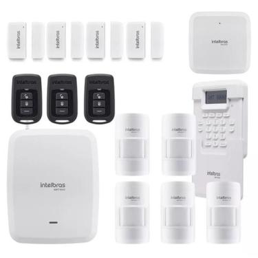 Imagem de Kit Completo Central Alarme Intelbras Amt 8000 9x Sensores