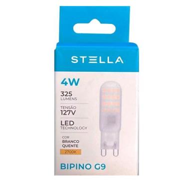 Imagem de Lâmpada de Led Halopin 4W 2700K 300 G9 127V - Stella - STH8141/27