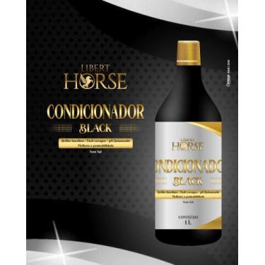 Imagem de Condicionador Black 1L - Libert Horse  Condicionador para cavalos de p