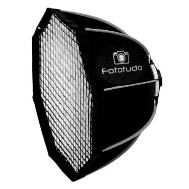 Imagem de Softbox Octabox Fototudo 65 com encaixe Bowens E Colmeia