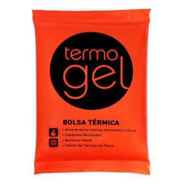 Imagem de Bolsa Térmica Termogel 650ml - Quente e Frio, Laranja