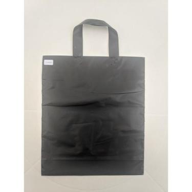 Imagem de 10  Sacolas plásticas Alça Fita 27x30  em Alta Densidade para lojas. -