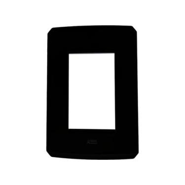 Imagem de Placa 3 Postos 4X2 Negro Piano Step 2Cl0N437315Br Abb 