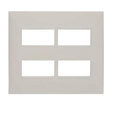 Imagem de Placa 2 2 posto 4x4 branca 618514bc pial plus + - LEGRAND