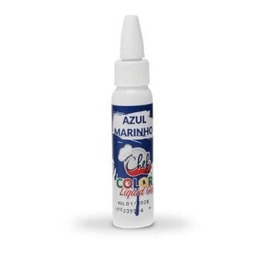 Imagem de Corante Azul Marinho Liquid Gel 25g Iceberg Chef Original