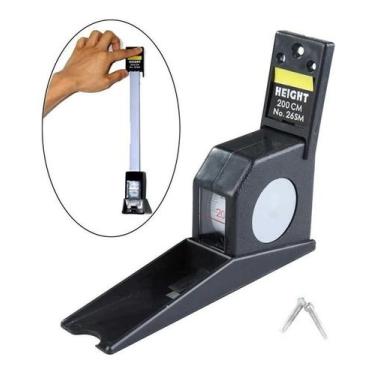 Imagem de Estadiômetro Medidor De Altura De Parede Mede Até 2 Metros - CONTECK