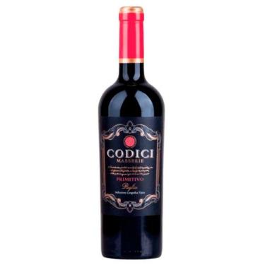 Imagem de Vinho Tinto Codici Primitivo Puglia 750ml