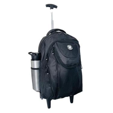 Imagem de Mochila de Rodinhas Escolar Juvenil Facul Reforçada - Bezzter