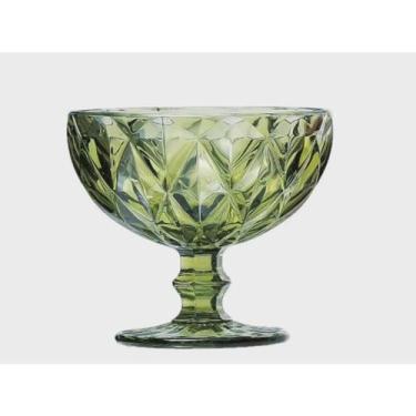 Imagem de Taça De Vidro Diamond Verde 310ml - Lyor