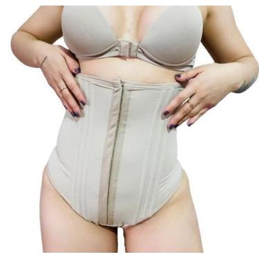 Imagem de Calcinha 8 Barbatanas Super Reforçada Cinta Alta Compressão (M13) - Fa