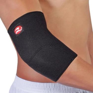 Imagem de Cotoveleira Neoprene Realtex 0950 Preto, Pt, Preto, M