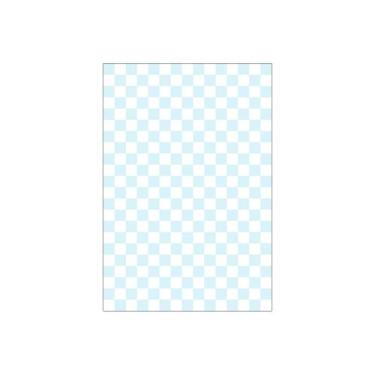 Imagem de Painel De Festa Vertical 1,50 x 2,20 - Xadrez Simples Azul e Branco 05
