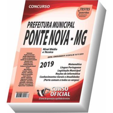 Imagem de Apostila Prefeitura De Ponte Nova - Nível Médio E Técnico - CURSO OFIC