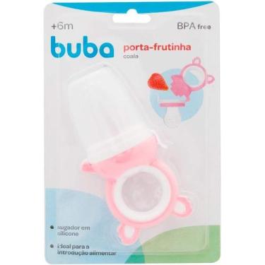 Imagem de Porta Frutinha Coala Rosa 12633 Em Silicone Bpafree Buba