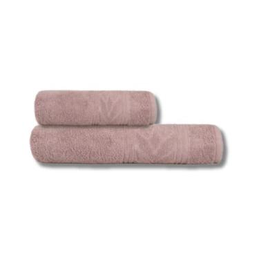 Imagem de Conjunto de Toalhas 100% Algodão Olívia Luxo 2 Peças - Bella Enxovais,