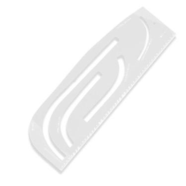 Imagem de Régua Corte Costura Modelagem Alfaiate 1196 Acrilico 50x14cm - Levolpe
