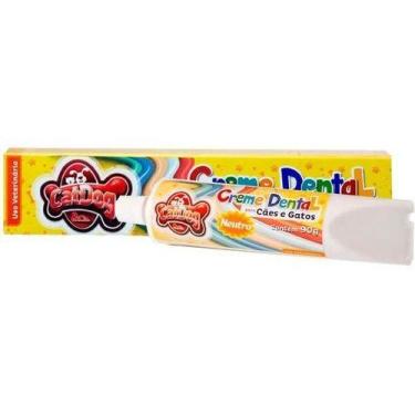 Imagem de Creme Dental Sabor Neutro Cat Dog 90g (com Nf) - CAT-DOG