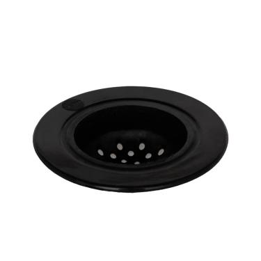 Imagem de Ralo De Pia Facility Silicone 8,5cm x 5,5cm Preto