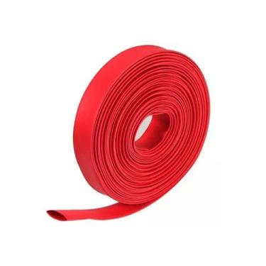 Imagem de Kit 10 metros termo retratil 20.0 mm vermelho lukma