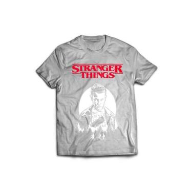 Imagem de Camiseta Feminina Stranger Things Série - Ultrav Store, Cinza mescla c