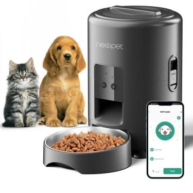 Imagem de Alimentador Inteligente Comedouro Automático Pet App Newpet