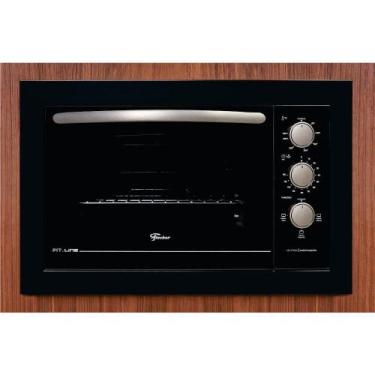 Imagem de Forno Elétrico de Embutir Fischer 48L Preto, Preto, 110V