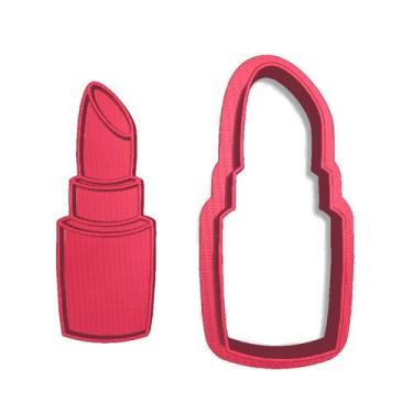 Imagem de Cortador Marcador Maquiagem Batom Estilo Moda Fashion - DOCE IMPRESSO,