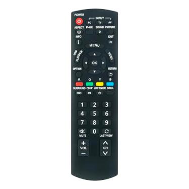 Imagem de AULCMEET N2QAYB000802 Novo controle remoto substituído compatível com Panasonic TV TH-L32XM5D THL32C4D TH-L32C4D TH-L50EM5D TH-L32EM5D