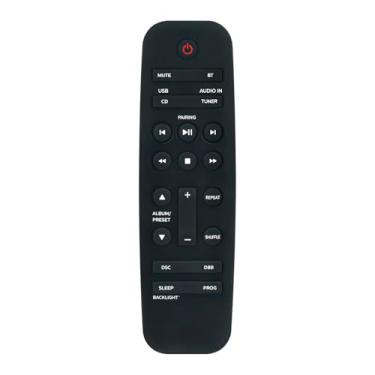 Imagem de Controle remoto substituído universal compatível com Philips AZ700T AZ700T/37 CD Soundmachine USB Rádio FM Boombox Sistema Estéreo Pessoal Portátil Leitor de CD