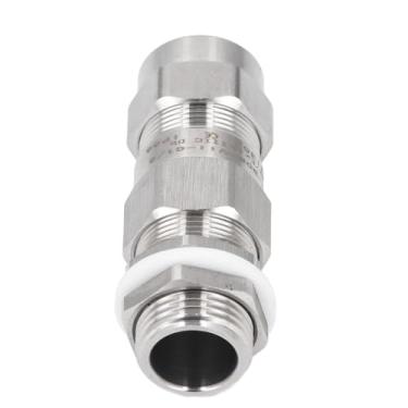 Imagem de Prensa-cabo à Prova de água, Protetor de Prensa-cabo Blindado à Prova de Explosão Em Aço Inoxidável 304 Com Classificação IP66 para Melhor Vedação e Desempenho Em Serviços Pesados