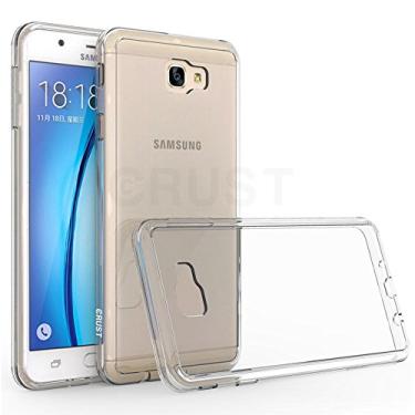 Imagem de AMZER Capa traseira de TPU flexível de gel macio para Samsung Galaxy J7 Prime, Samsung Galaxy J7 V - Capa transparente