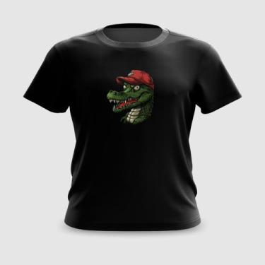 Imagem de Camiseta Camisa Crocodilo de Boné de Baseball - FABRIQUETA, GG