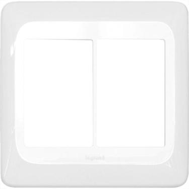 Imagem de Placa Pial Pop Branca 4X4 - 3 Modulos+3 Modulos Juntos Lgp44