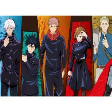 Imagem de Mouse Pad Jujutsu Kaisen Sukuna Iuji Itadori Satoro Gojo Megumi Fushig