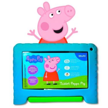 Imagem de Tablet Android 13 64gb Peppa Pig 4gb Ram 7 Polegadas Expansível Para 1