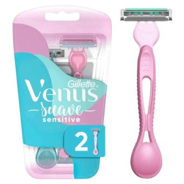 Imagem de Depilador Gillette Venus Suave Sensitive 2 unidades - Gillete