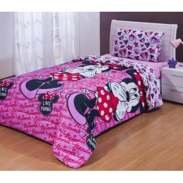 Imagem de Manta Cobertor + Jogo De Lençol 3 Peças - Linha Disney - ANDREZA ENXOV