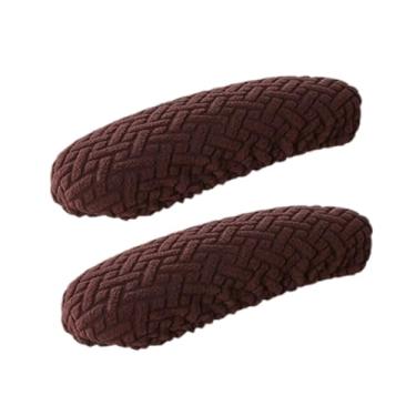 Imagem de Bothyi 1 par de escritórios cadeira de braço Capas de braço de poltrona Tampas de braço para o cotovelo de escritório em casa Concesas de almofada Capas de, CafÉ