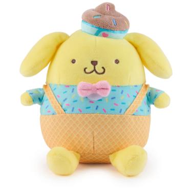 Imagem de Brinquedo de pelúcia gund Sanrio Hello Kitty Pompompurin Ice Cream 15cm