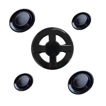Imagem de Kit Espalhador Para Fogão Brastemp BFS5 - 5 Bocas - Jangada